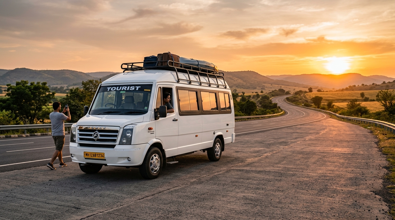 Tempo Traveller Rental in Indore